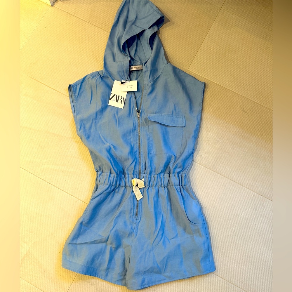 Zara - blue jumpsuit - girls 13/14
